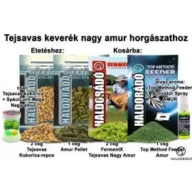 HALDORÁDÓ Nyári recept 8 - Tejsavas keverék nagy amur horgászathoz