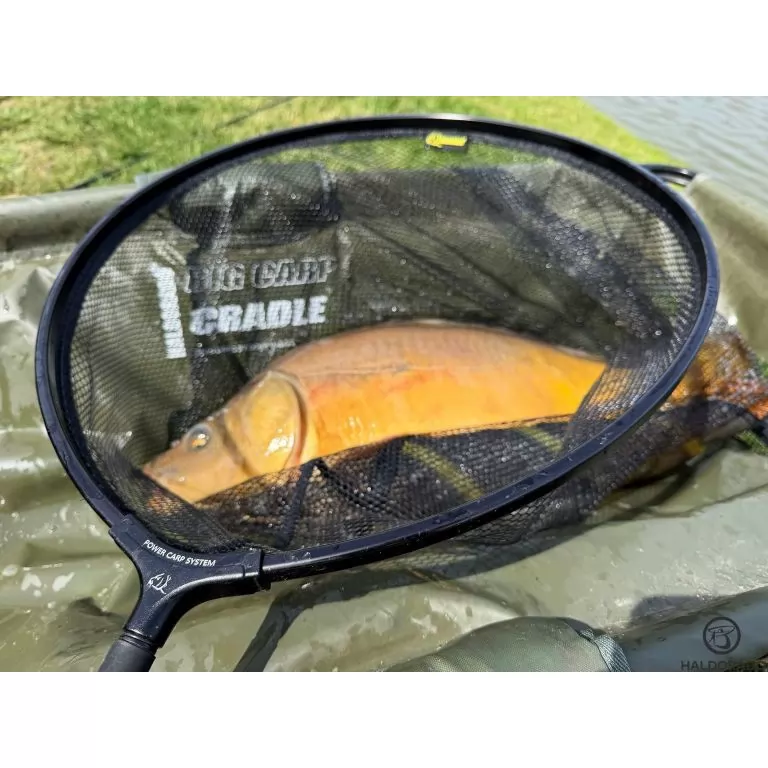 HALDORÁDÓ Power Carp Landing Net 35x30 cm - szupererős alu pontyos merítőfej / 17