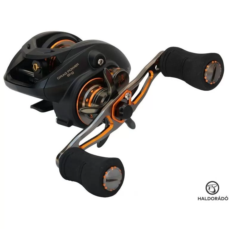 HALDORÁDÓ Predator Gold Zone Baitcast T120L erős univerzális multiplikátoros pergető orsó / 1