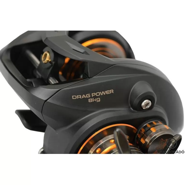 HALDORÁDÓ Predator Gold Zone Baitcast T120L erős univerzális multiplikátoros pergető orsó / 6