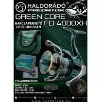 HALDORÁDÓ Predator Green Core FD 4000XH harcsapergető orsó díszdobozban termék kép