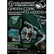 HALDORÁDÓ Predator Green Core FD 4000XH harcsapergető orsó díszdobozban termék kép