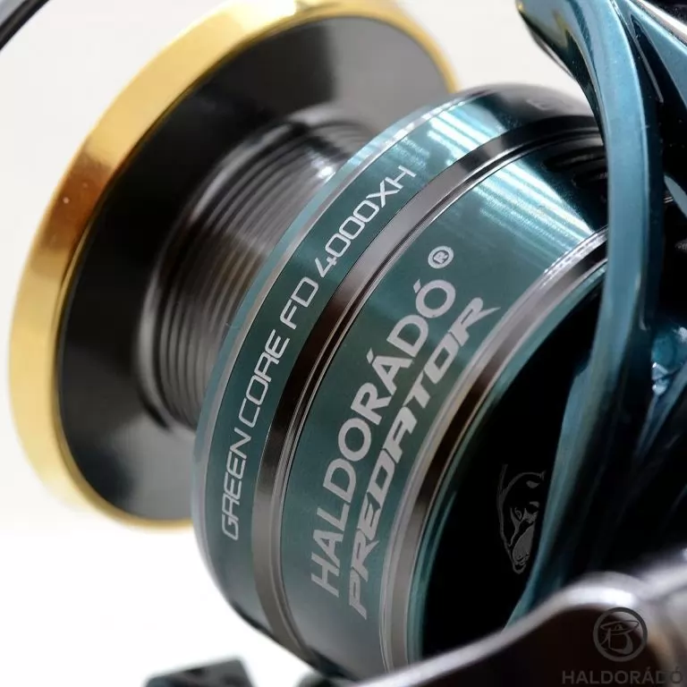 HALDORÁDÓ Predator Green Core FD 8000XH harcsázó orsó díszdobozban / 3