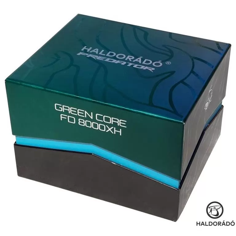 HALDORÁDÓ Predator Green Core FD 8000XH harcsázó orsó díszdobozban / 13