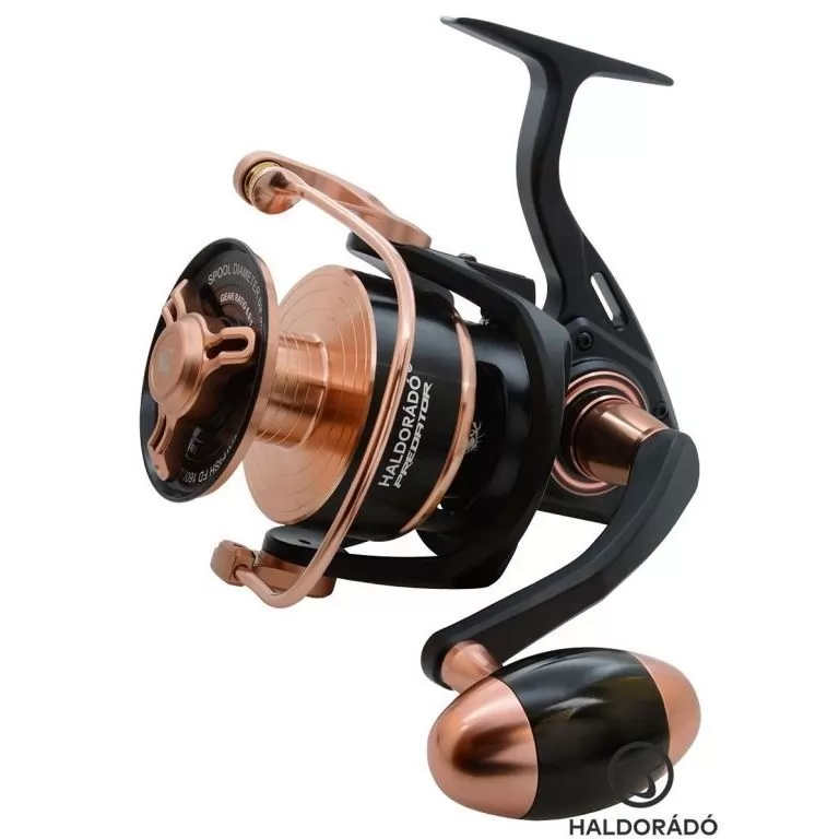 HALDORÁDÓ Predator Metal Catfish FD 16000XXH brutál erős harcsázó orsó díszdobozban, pótdobbal / 1