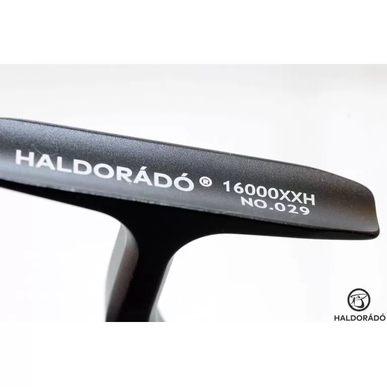 HALDORÁDÓ Predator Metal Catfish FD 16000XXH brutál erős harcsázó orsó díszdobozban, pótdobbal / 11