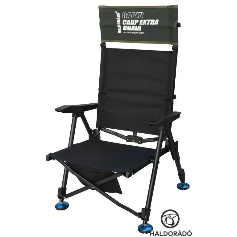 HALDORÁDÓ Rapid Carp Extra Chair - kis helyet foglaló gyorsan nyitható fotel fejtámlával / 1