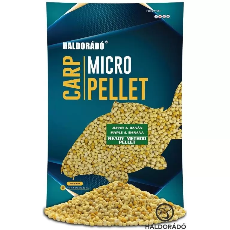 HALDORÁDÓ Ready Method Pellet - Juhar & Banán / 1