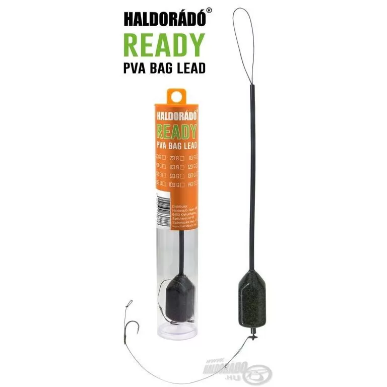 HALDORÁDÓ READY PVA Bag Lead 83 g - bevetésre kész PVA Bag végszerelék / 1