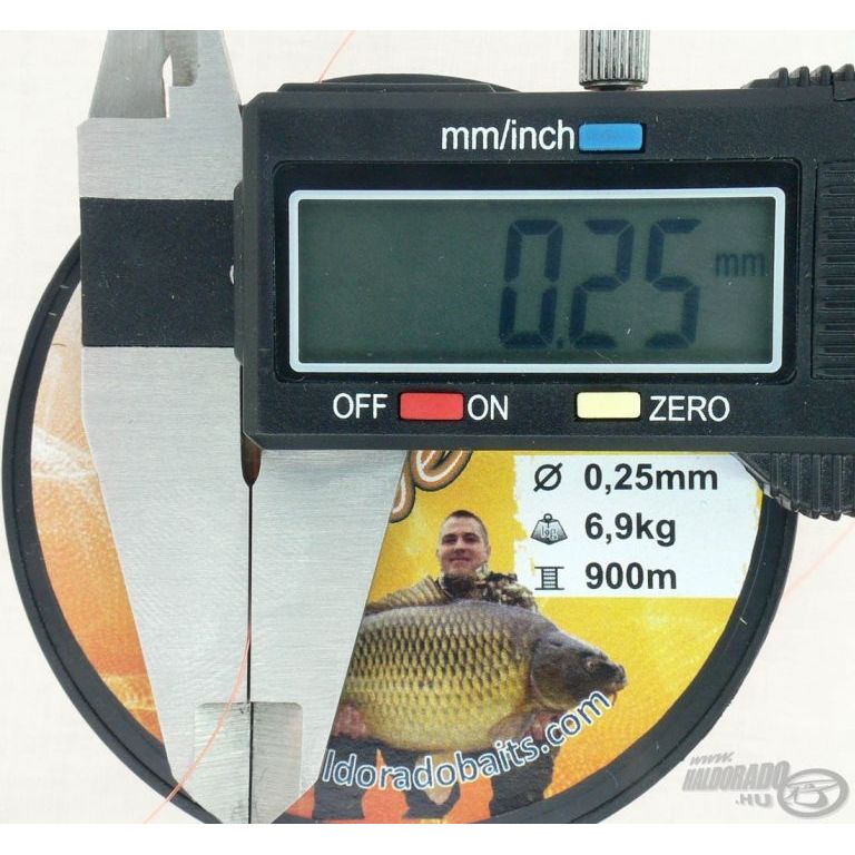 HALDORÁDÓ Record Carp Fluo Orange 0,22 mm / 900 m