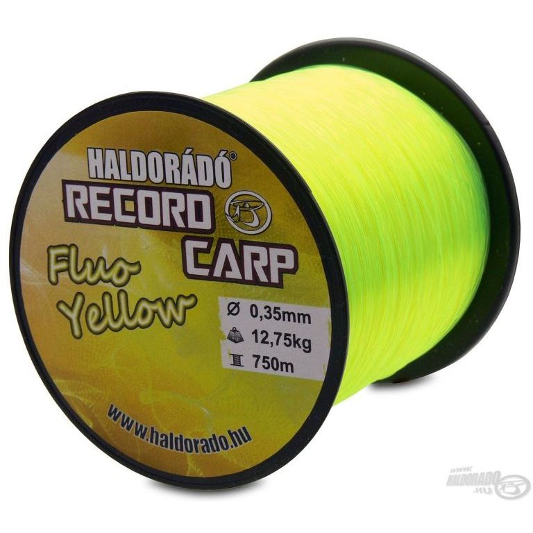 HALDORÁDÓ Record Carp Fluo Yellow 0,22 mm / 900 m
