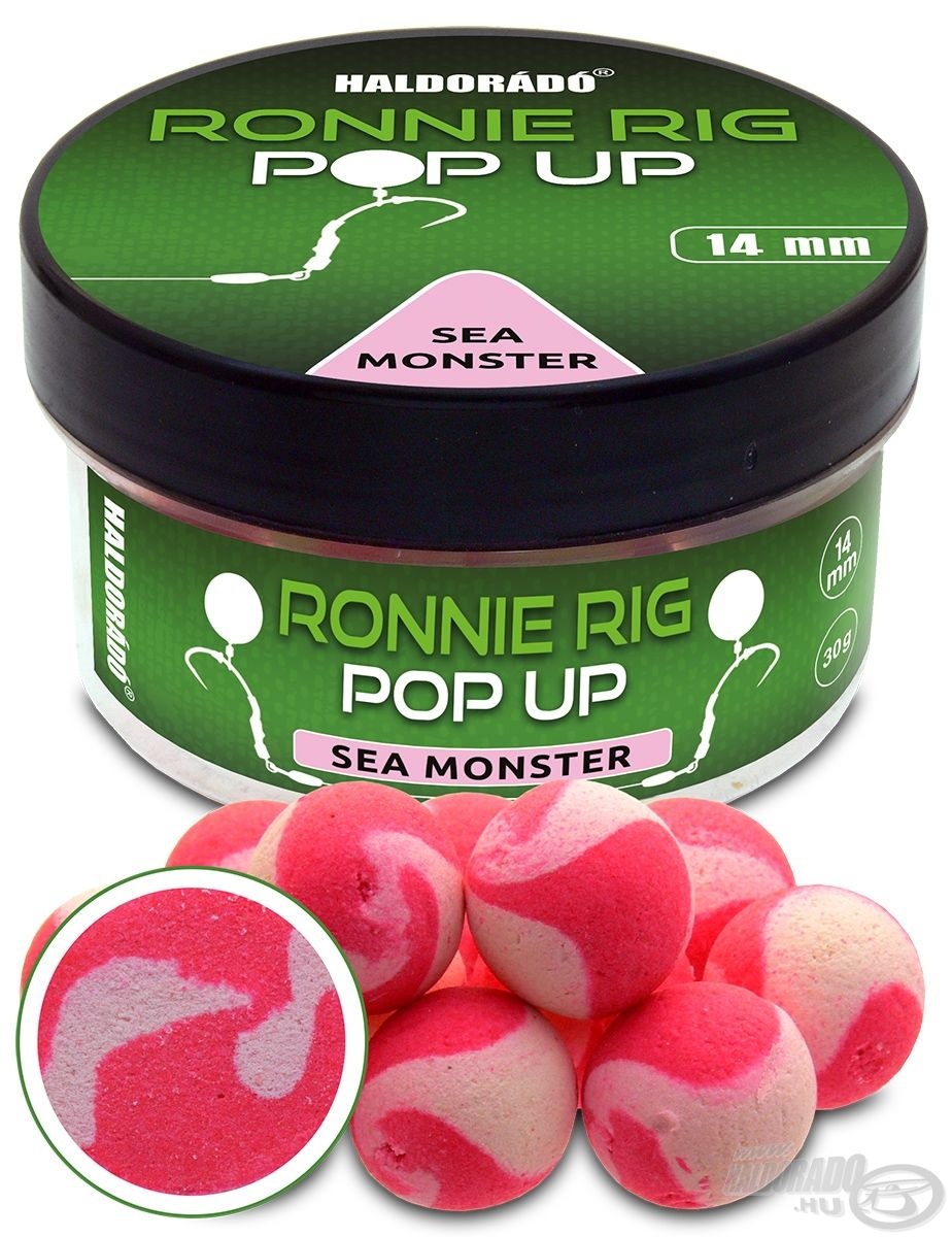 HALDORÁDÓ Ronnie Rig Pop Up 14 mm - Sea Monster | Haldorádó Webáruház