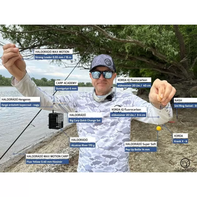 HALDORÁDÓ Soft Pop Up River Rig - 6 / 2