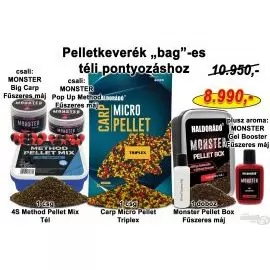 HALDORÁDÓ Téli recept 5 - Pelletkeverék „bag”-es téli pontyozáshoz