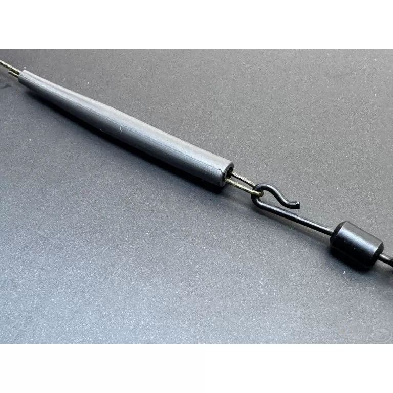 HALDORÁDÓ Tungsten Anti-Tangle Sleeve Short - Volfrám kapocs lezáró gumikúp és gubancgátlócső / 2