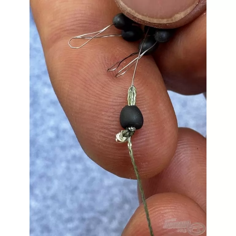HALDORÁDÓ Tungsten Oval Bead 6 mm - Volfrám horogelőke súlyozó és gumi ütköző / 3