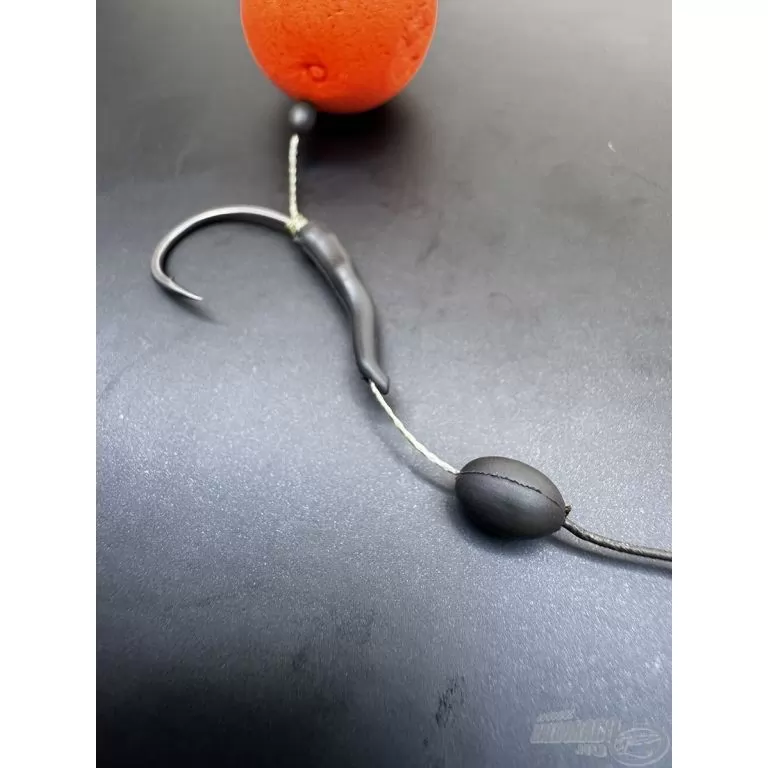HALDORÁDÓ Tungsten Oval Bead 6 mm - Volfrám horogelőke súlyozó és gumi ütköző / 8