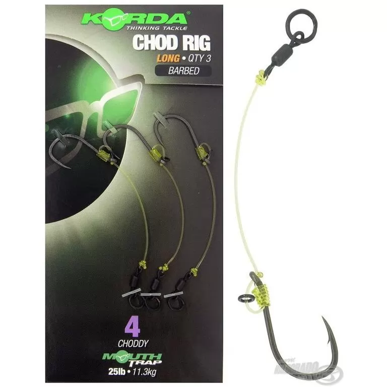 KORDA Chod Rig Long Barbed - 4 / 1