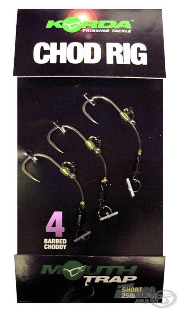 KORDA Chod Rig Short Barbed - 10 | Haldorádó Webáruház