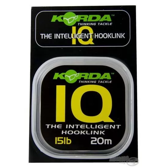 KORDA IQ fluorocarbon előkezsinór 15 Lbs