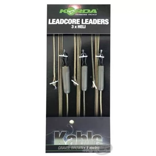 KORDA Leadcore Leader Heli Gravel 3 db