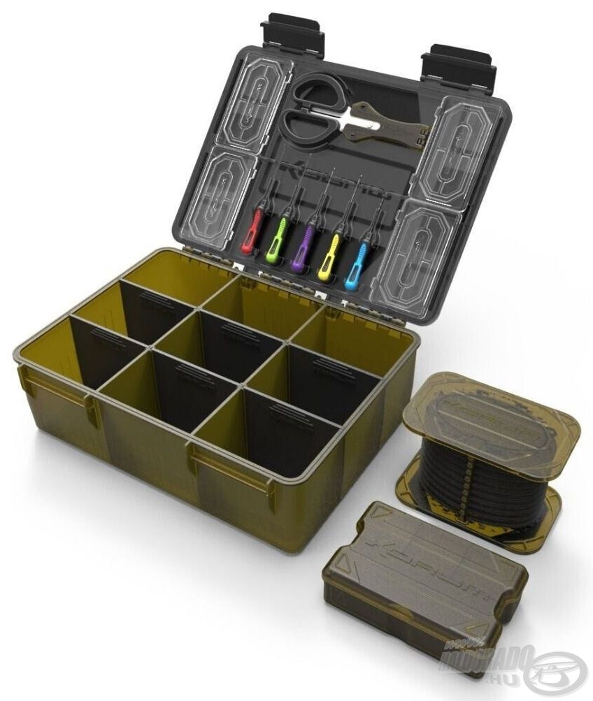 KORUM Tackle Box Fully Loaded Haldorádó áruház KORUM Tackle Box Fully Loaded Haldorádó áruház