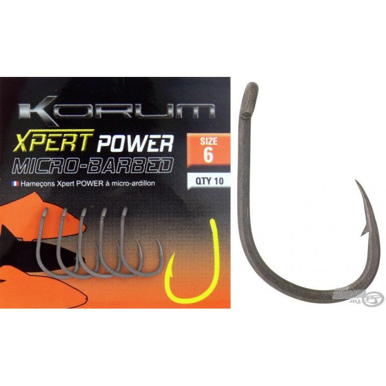 KORUM Xpert Power Micro Barbed 10