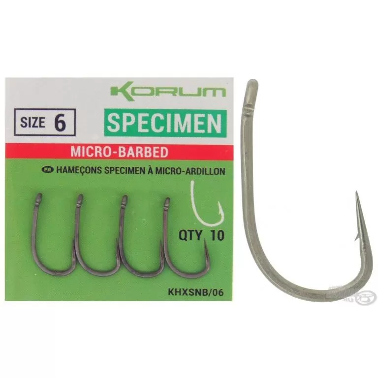 KORUM Xpert Specimen Micro Barbed - 8 / 1