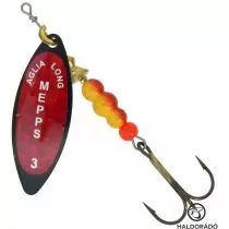 Mepps Aglia Long Redbow 3 - Fekete
