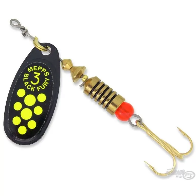 Mepps Black Fury 3 - Chartreuse fekete / 1