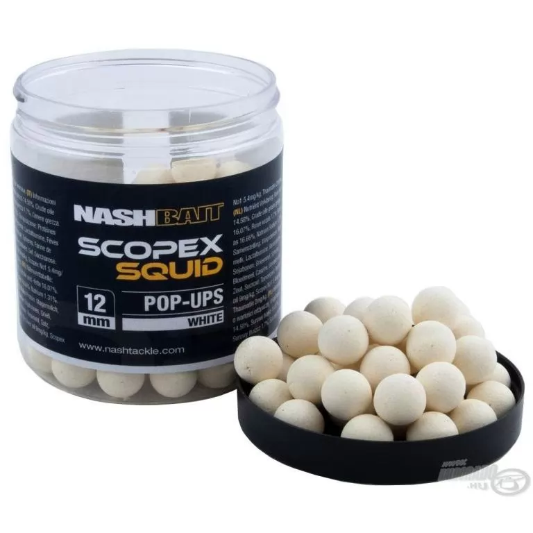 NASH Scopex Squid Pop Up 12 mm White / 1