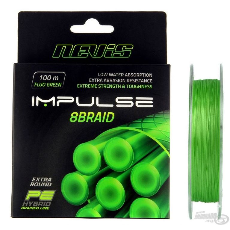 NEVIS Impulse 8 Braid 100 m - 0,10 mm
