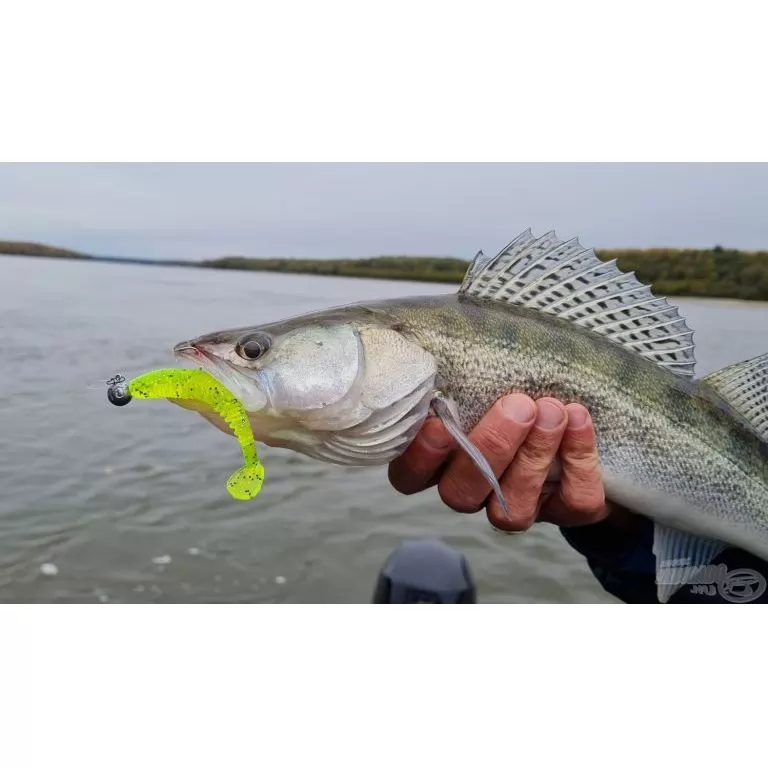 NEVIS Impulse Shad 10 cm - Zöld Csillámos / 2