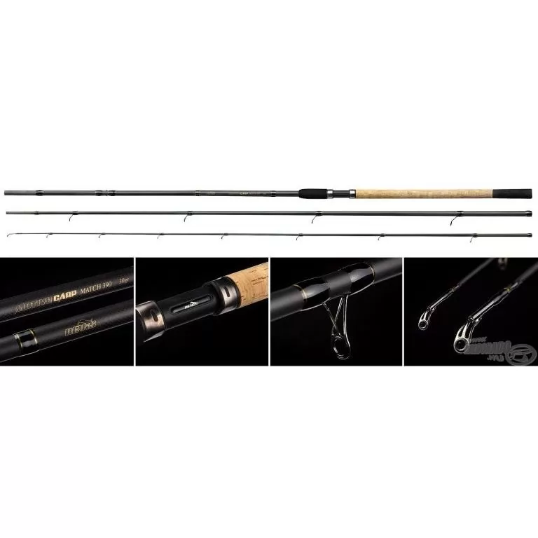 NEVIS Motive Carp Match 360 horgászbot + Dobókesztyű ujj  / 1