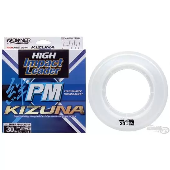 OWNER Kizuna High Impact Leader Mono Clear 50 m - 0,97 mm