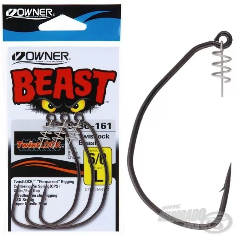 OWNER Twistlock Beast - 6/0 / 1