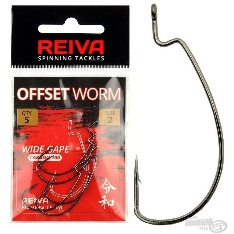 REIVA Offset Worm 1/0