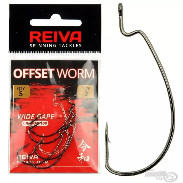 REIVA Offset Worm 4/0 / 1