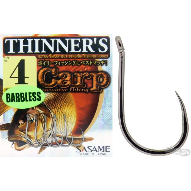 SASAME Thinner's Barbless 4