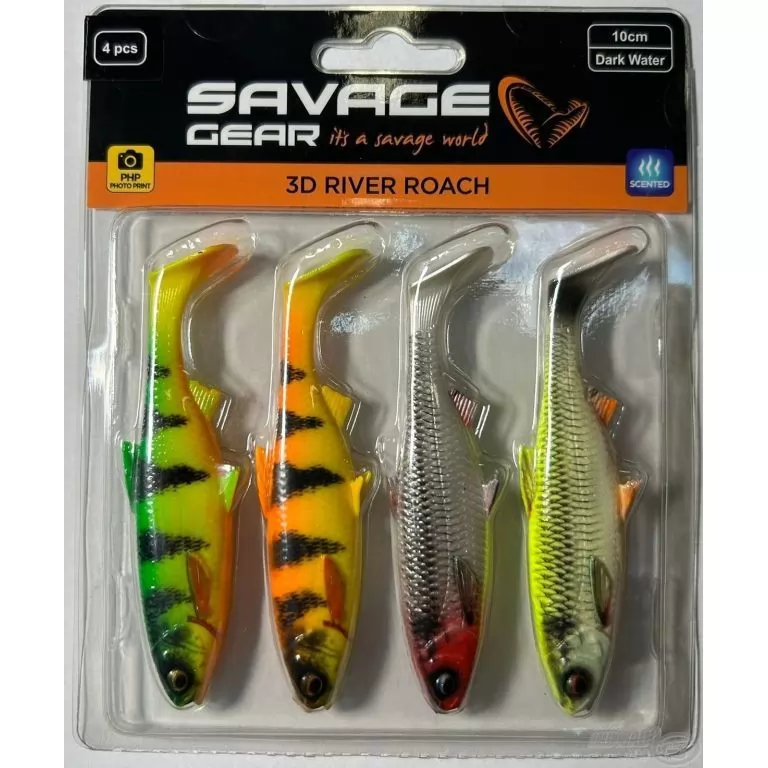 SAVAGE GEAR 3D River Roach 10 cm - Dark Water Mix / 2