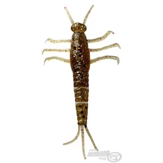 SAVAGE GEAR 3D TPE Mayfly Nymph 5 cm 2,5 g - Brown Glitter