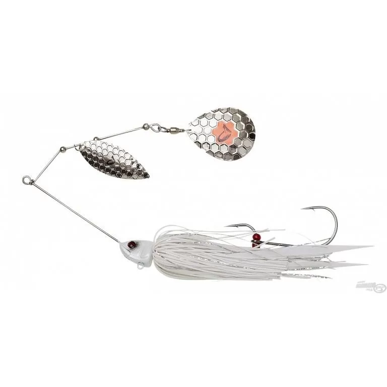 SAVAGE GEAR DaBush Spinnerbait Sinking - White Silver / 1