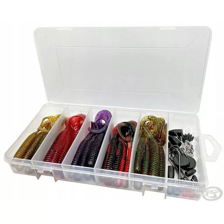 SAVAGE GEAR Rib Worm Kit 60 db-os