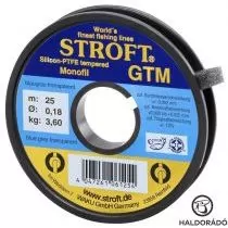 Stroft GTM Monofil előkezsinór 25 m - 0,18 mm