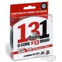 SUFIX 131 G-Core X13 Braid Green 150 m - 0,128 mm