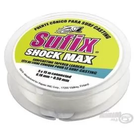 SUFIX Shock Max Tapered Line 5x15 m - 0,23-0,57 mm