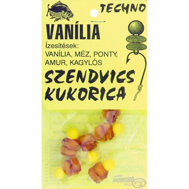 TECHNO Szendvics kukorica vanília