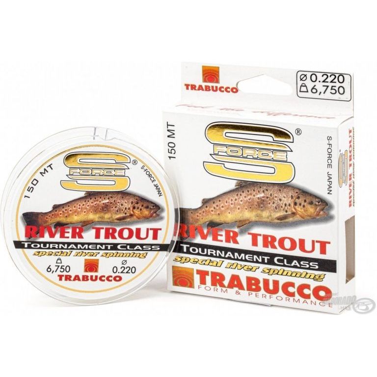 TRABUCCO S-Force Spin-River Trout 150 m - 0,16 mm