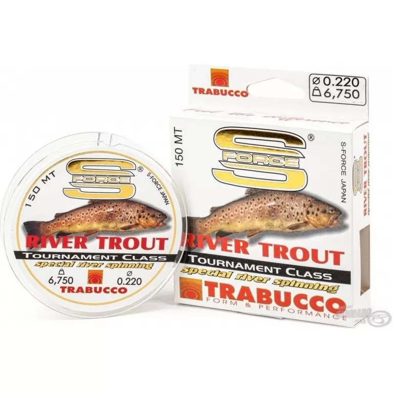 TRABUCCO S-Force Spin-River Trout 150 m - 0,20 mm / 1