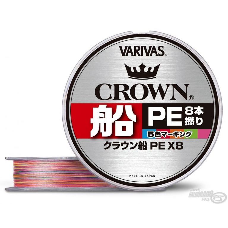 VARIVAS Crown Fune PE 8X 200 m PE 3.0